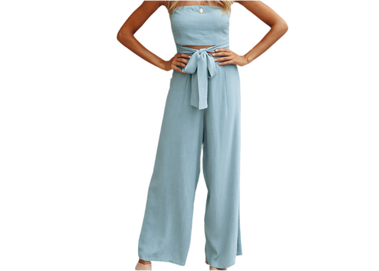 Straight Leg Jumpsuit