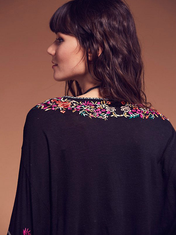 Bohemian Gorgeous Embroidered Top