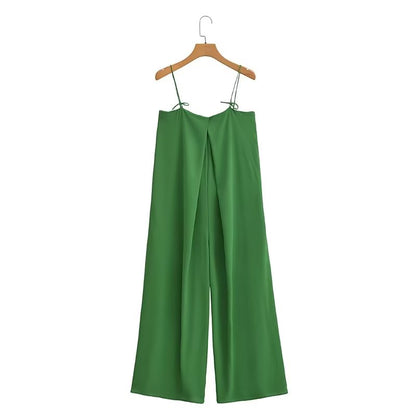 High Waist Wide Leg Jumpsuit