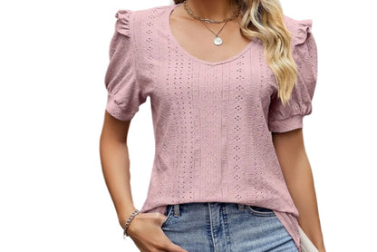 V-neck Sleeve Short Top