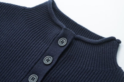 Bottoming Polo Long Sleeve Sweater