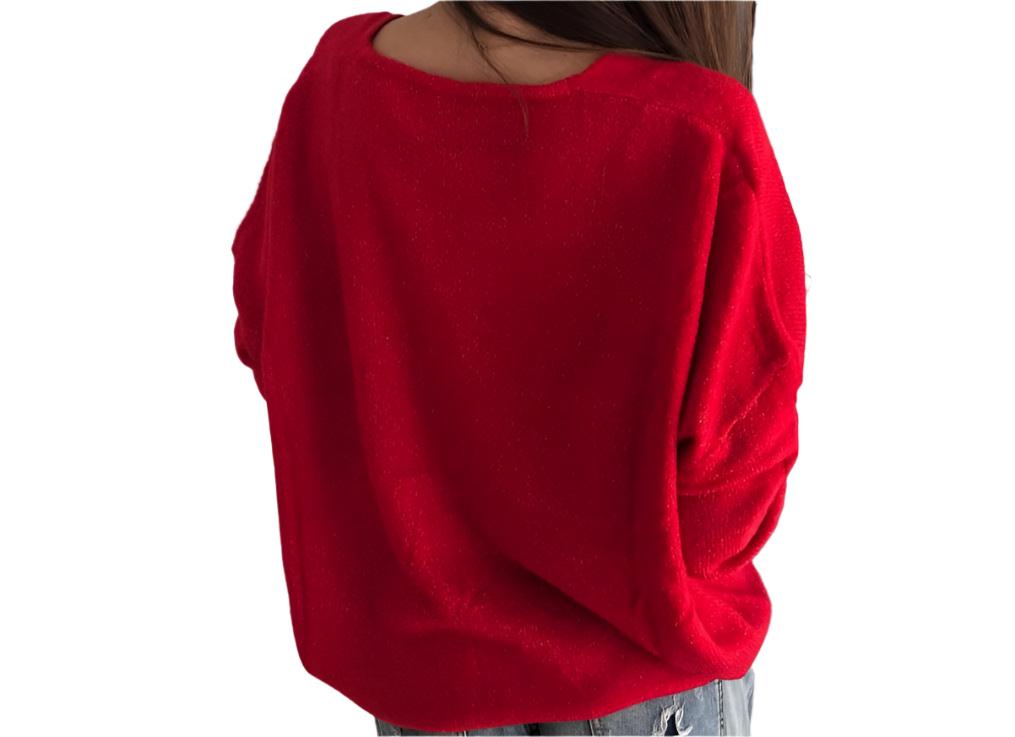 Minimalist V-neck Pullover Sweater