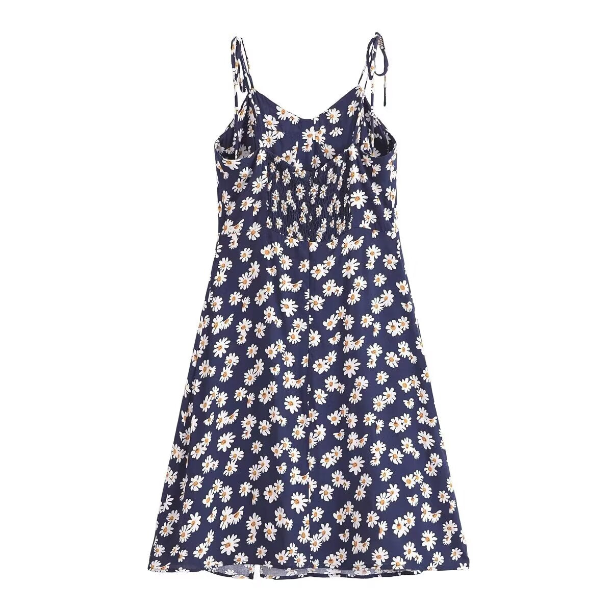 Little Daisy Printed Slim Dress