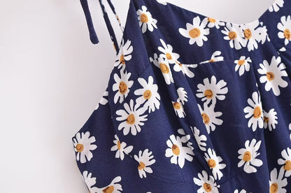 Little Daisy Printed Slim Dress