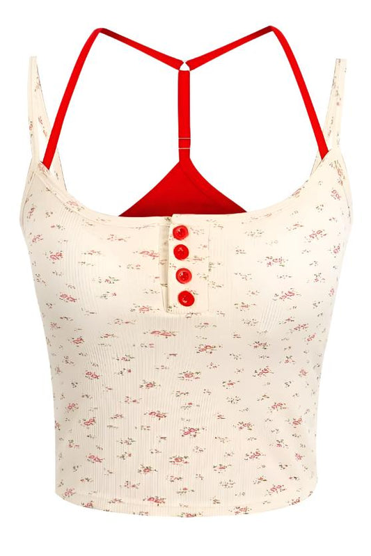 Sweet Spicy Slim Fit Camisole Top