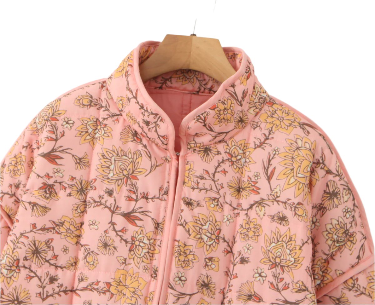 Printed Cotton Padded Jacket