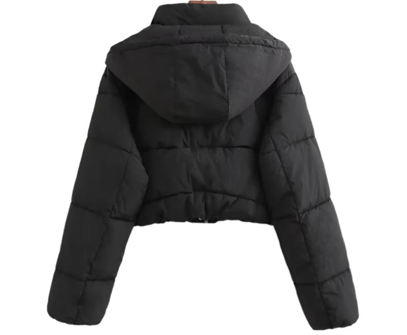 Nylon Short Cotton Puffer Jacket