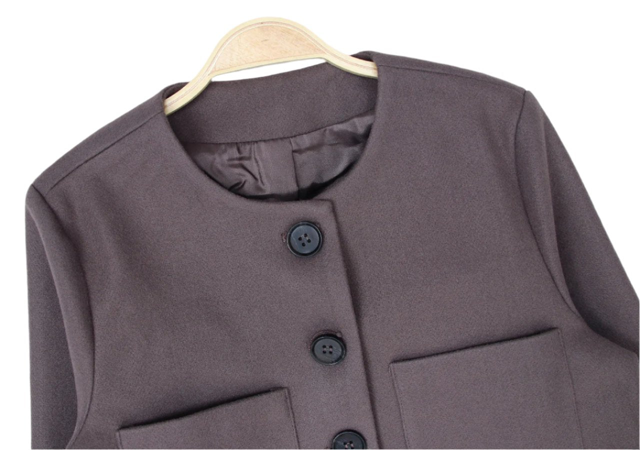 Phoenix Long-Sleeve Button Coat