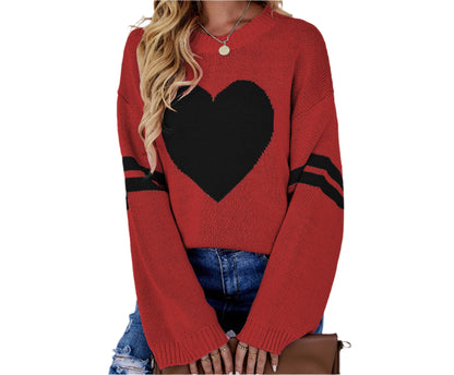 Knitwear Pullover Love Sweater