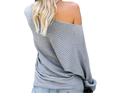 Loose Off Shoulder Sweater