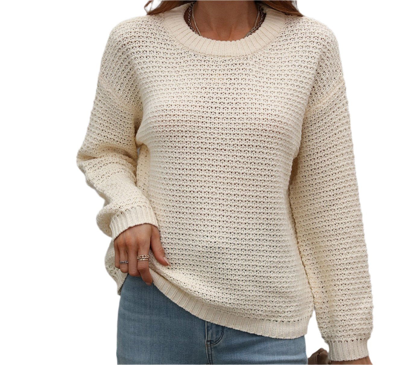 Knitwear Round Neck Sweater