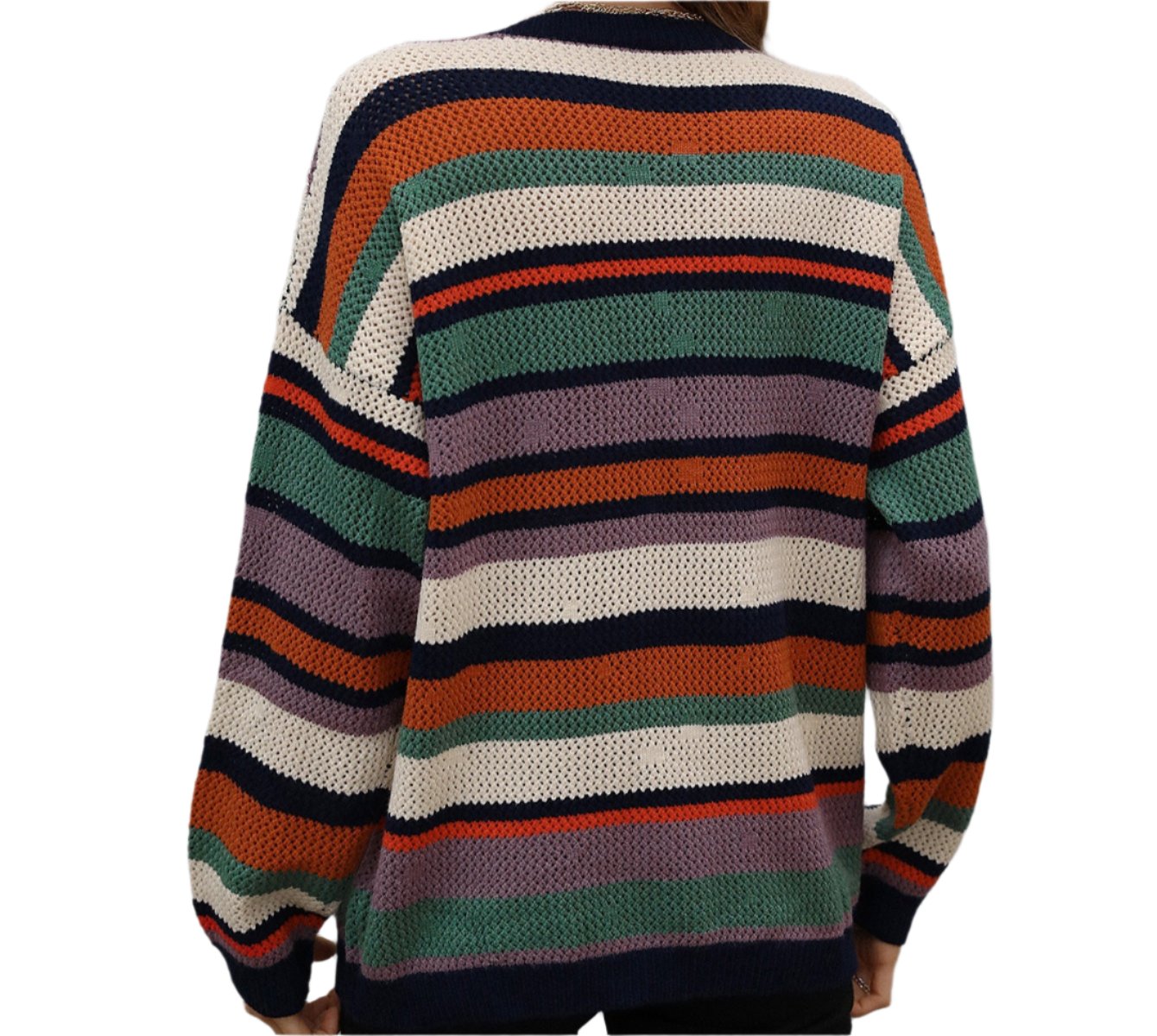 Stripe Knitwear Sweater