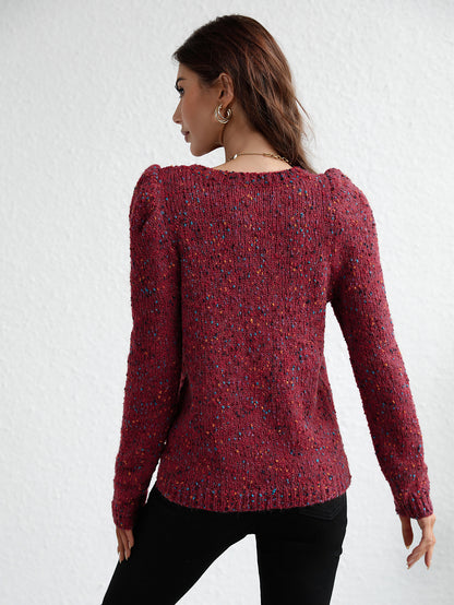 Pullover Yarn Knitted Sweater