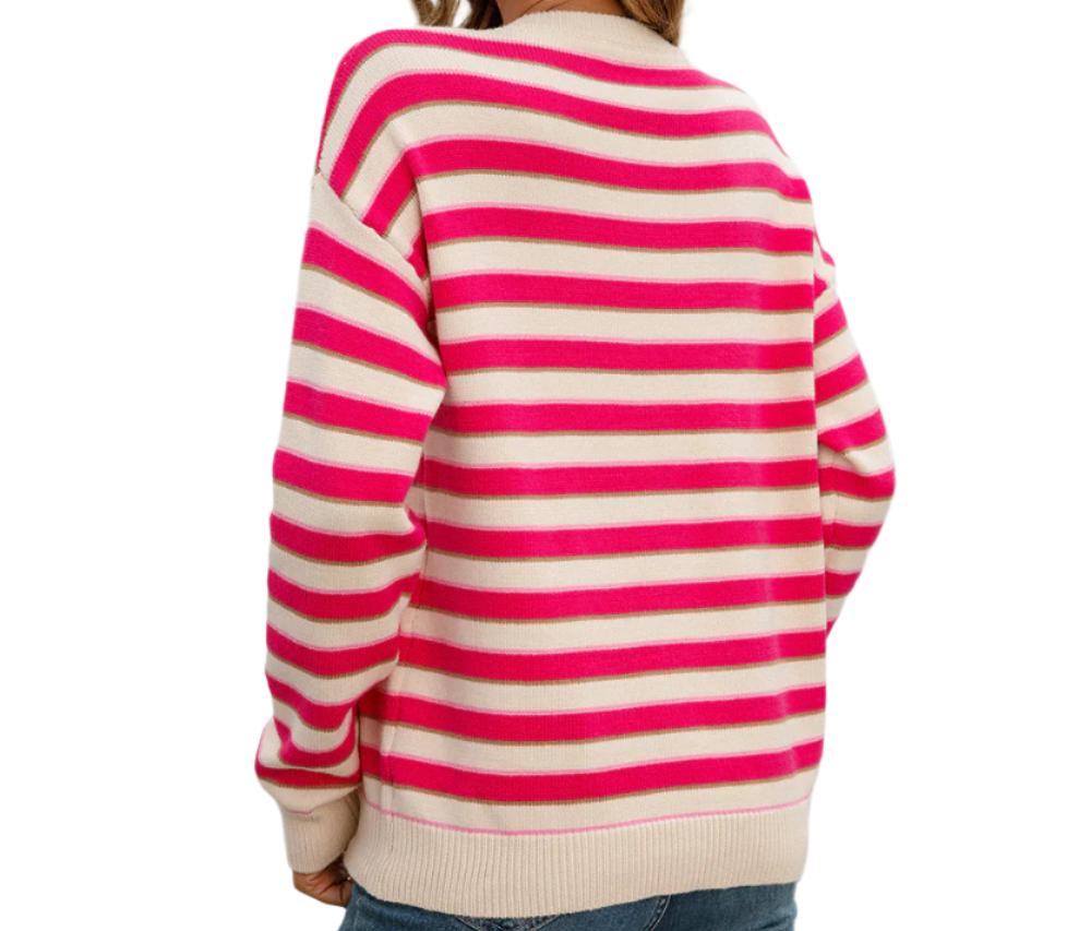 Stripe Pullover Sweater