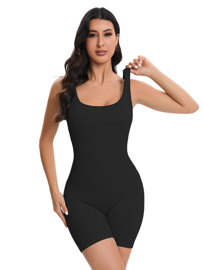 Sports Yoga Bodysuit Seamless Integrated Molding Quick Drying Breathable Slim Fit Peach Hip Romper