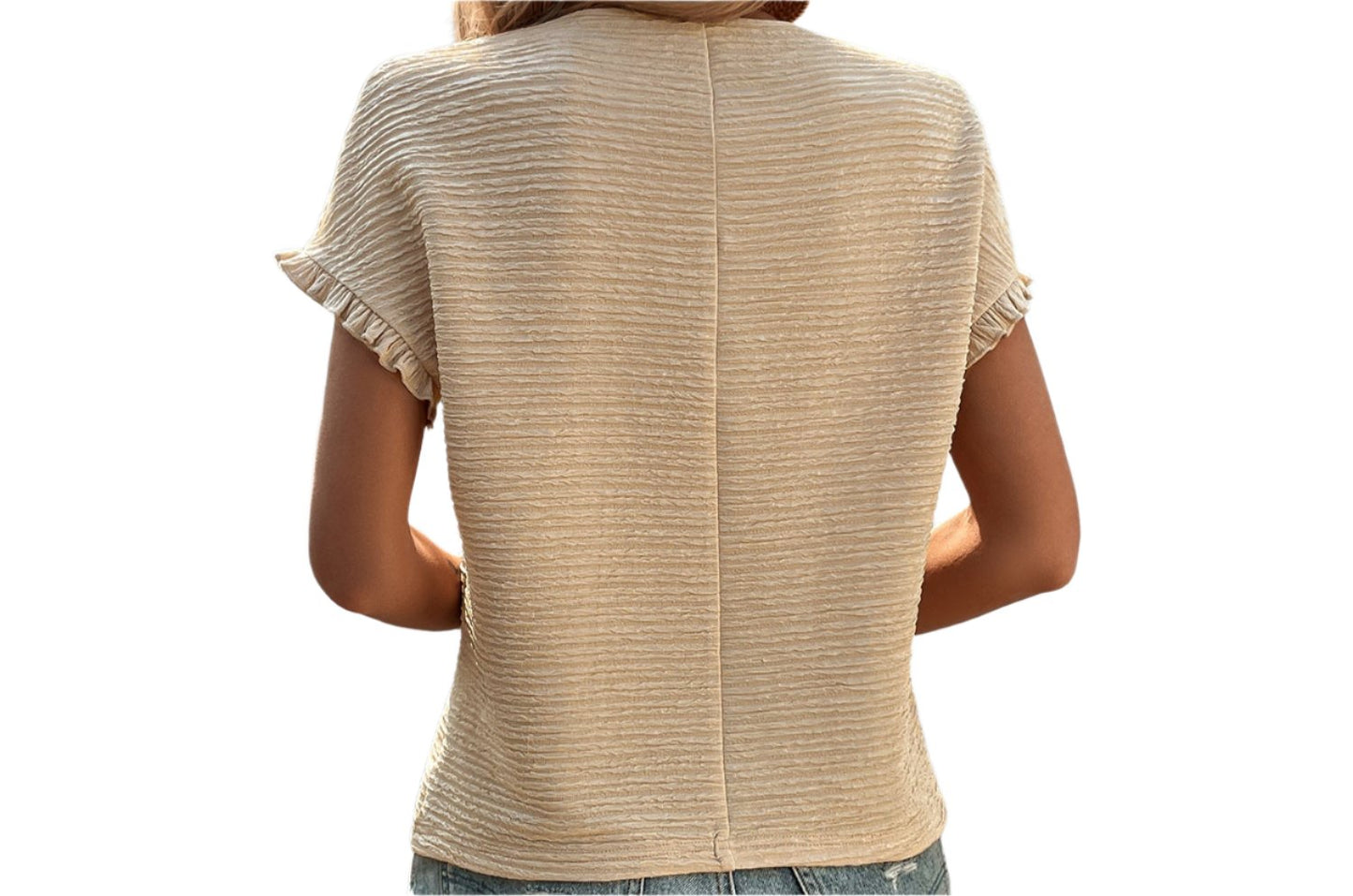 Casual Knitwear Casual Round Neck Top