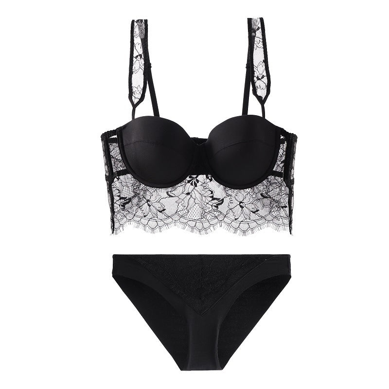 French Sexy Lace Push-up Sexy Bra Set