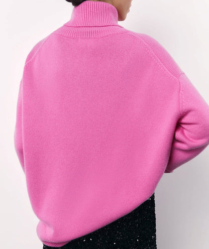 Popular Loose Turtleneck Sweater