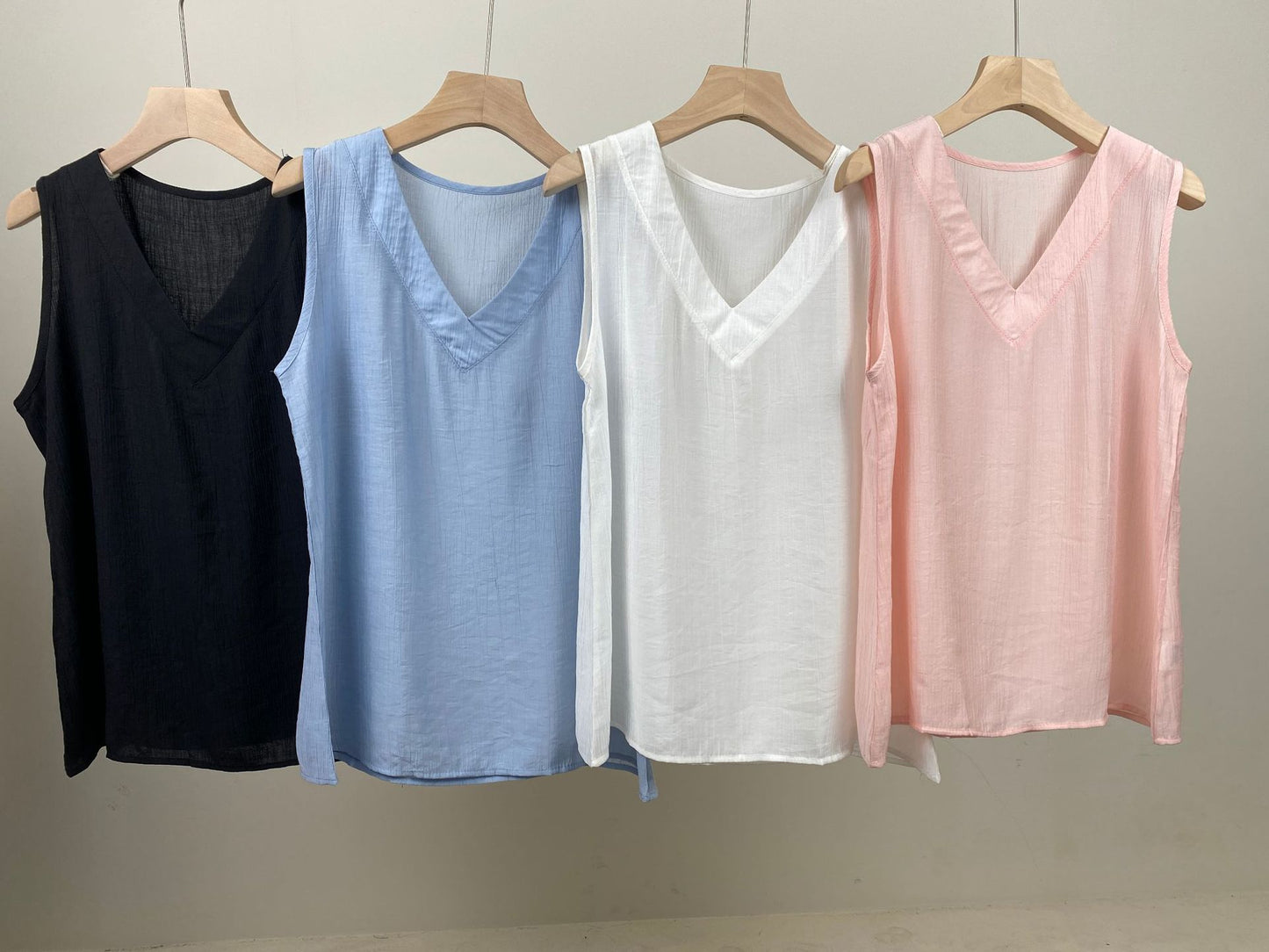 Cotton Linen Sleeveless Top