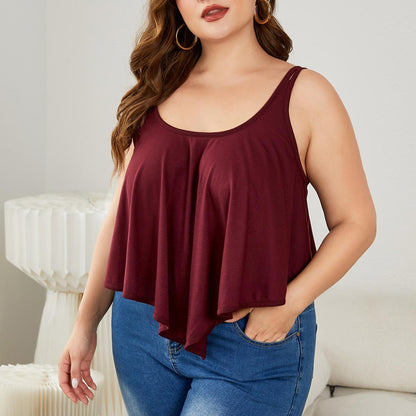 Plus Size Loose Slip Top