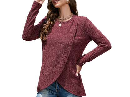 Niche Split Sweater Top