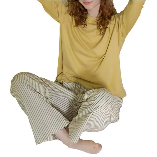 Cotton Pajamas Two Piece Loungewear Set