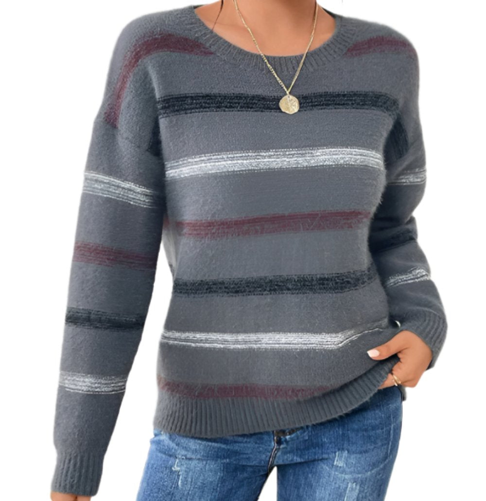 Striped Knitted Sweater