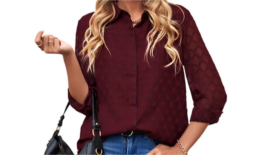 Casual Long Sleeve Shirt Top