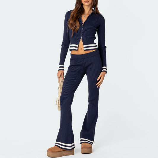 Sexy Two-Piece Slimming High Waist Suit
