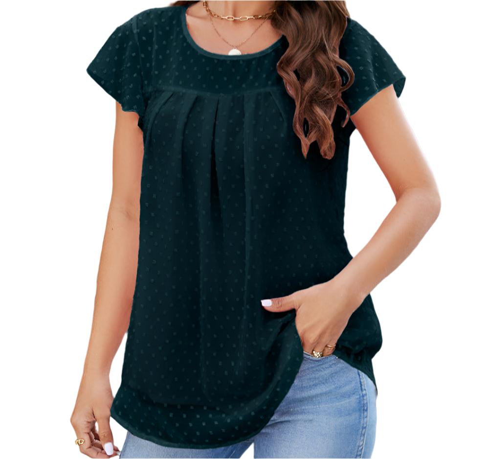 Flying Sleeves Chiffon Blouse