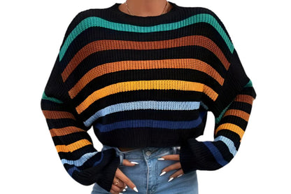 Striped Loose Sweater