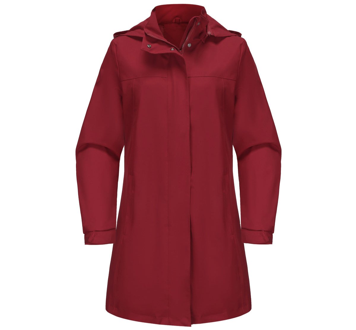 Detachable Hat Waterproof Windbreaker Coat