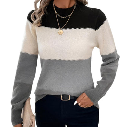 Striped Knitwear Sweater