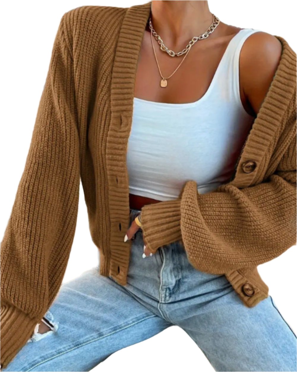 Casual Cardigan Sweater