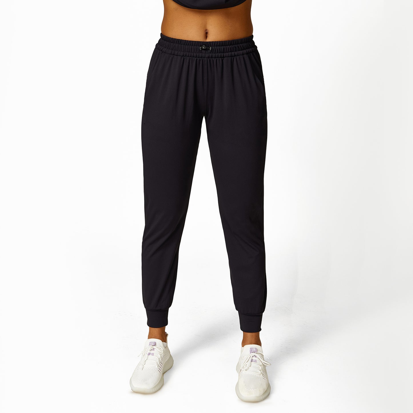 Hooded Sweatshirt Drawstring Sports Yoga Suit