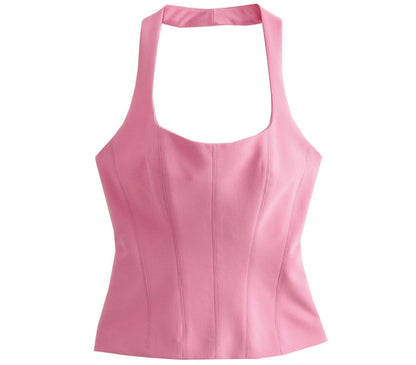 Slim Fit Halter Top