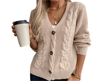 Twist Knitted Cardigan