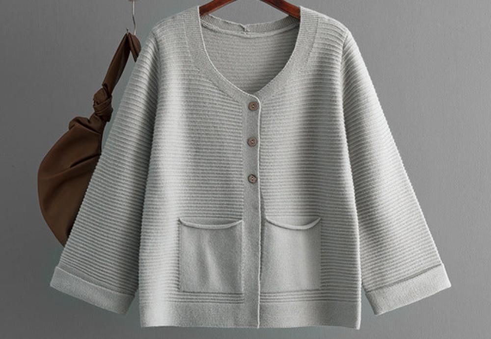 Knitted Cardigan Coat