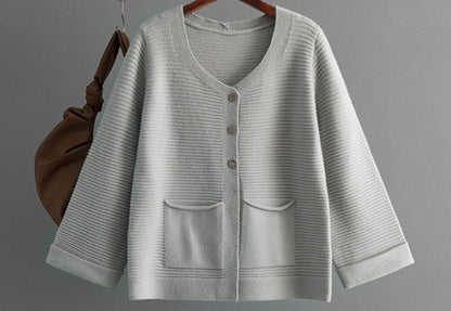 Knitted Cardigan Coat