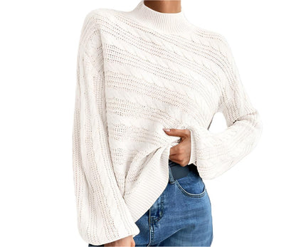 Loose Twist Pullover Sweater