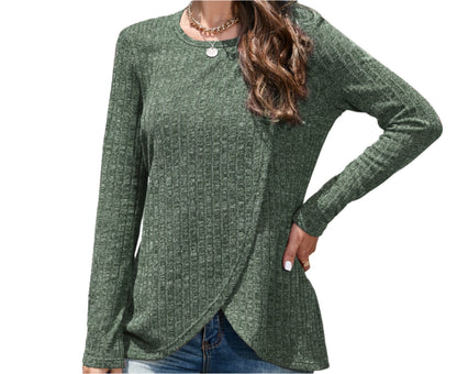 Niche Split Sweater Top