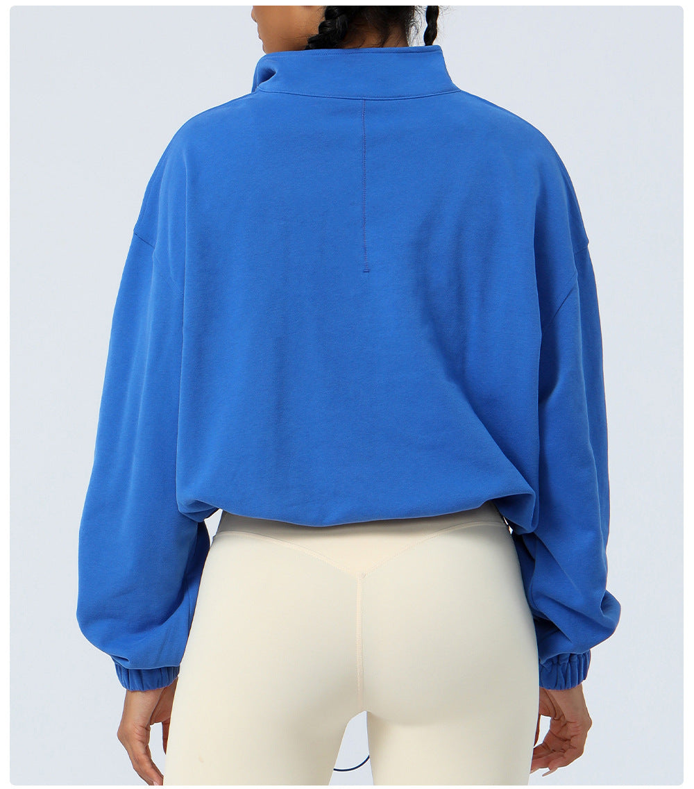 Sports Running Half Zipper Sweatshirt