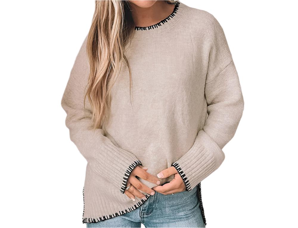 Casual Long Sleeved Sweater