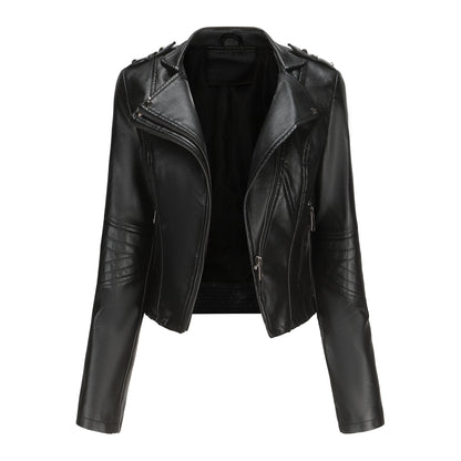 Rivet Leather Jacket