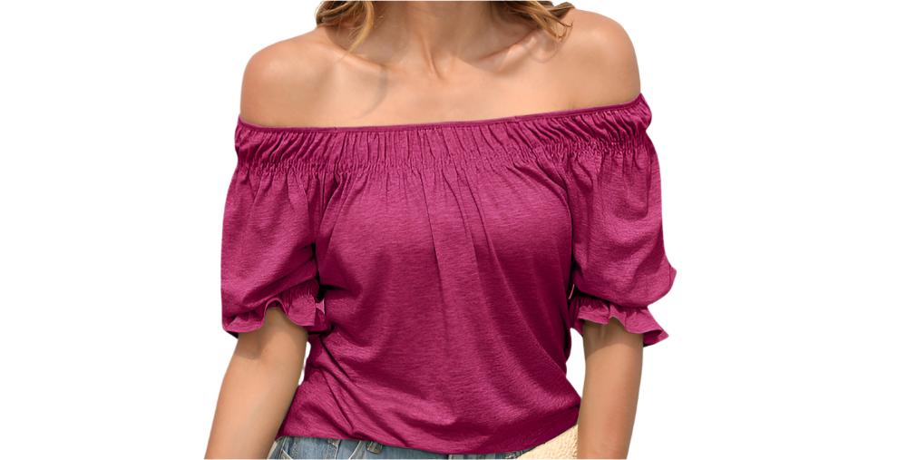 Casual Loose Short Sleeve Top