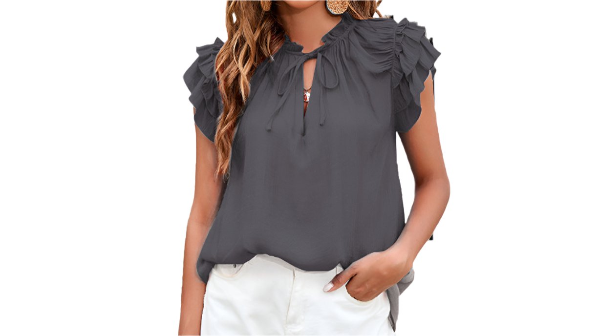 Ruffle Sleeve Top