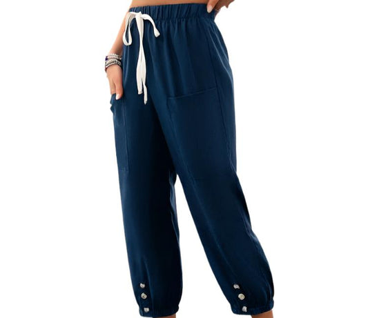 Casual Drawstring Pants