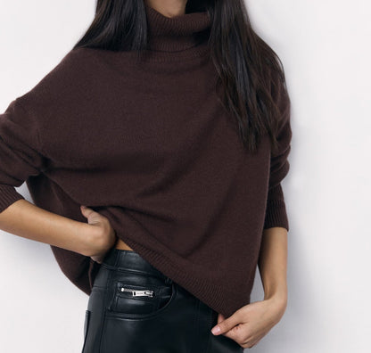 Popular Loose Turtleneck Sweater