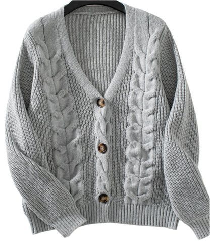 Twist Knitted Cardigan