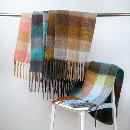 Nordic Plaid Scarf